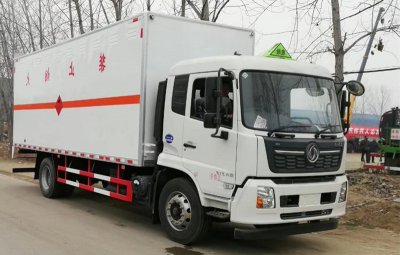 东风天锦国六气体厢危险品车